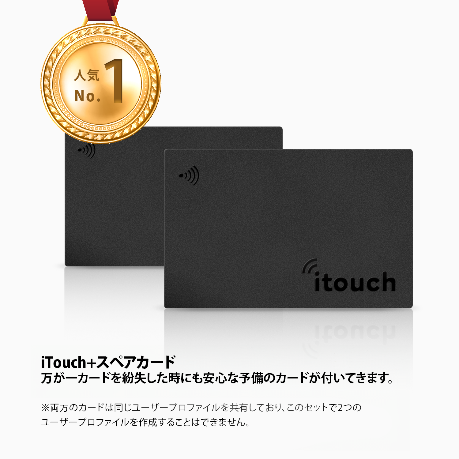 iTouch + スペアカード